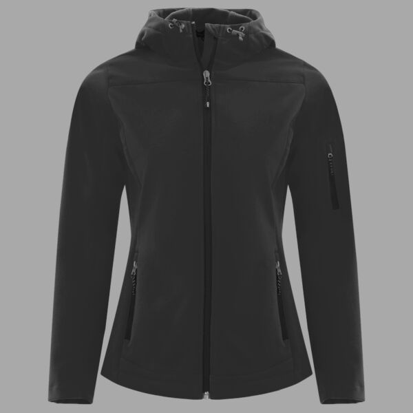 COAL HARBOUR ESSENTIAL HOODED SOFT SHELL LADIES' JACKET Thumbnail