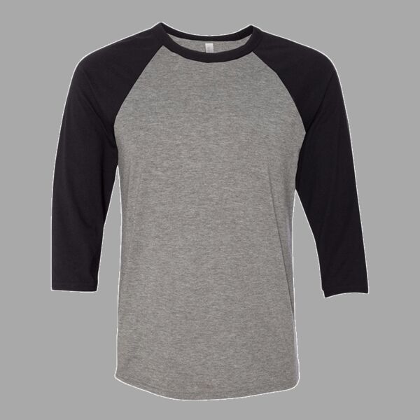 Unisex Three-Quarter Sleeve Baseball Tee Thumbnail