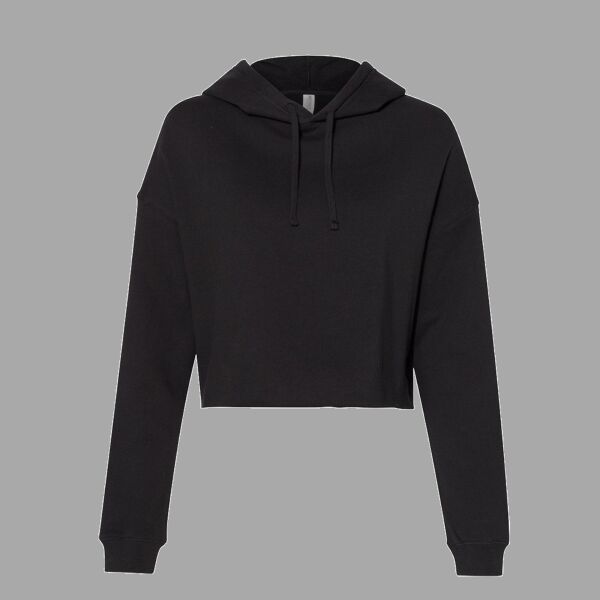 Women’s Lightweight Crop Hooded Sweatshirt Thumbnail