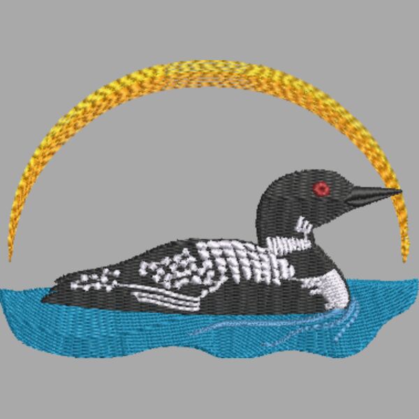 Loon with Sun Thumbnail