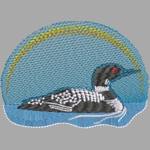 Loon with Sun and Sky Thumbnail