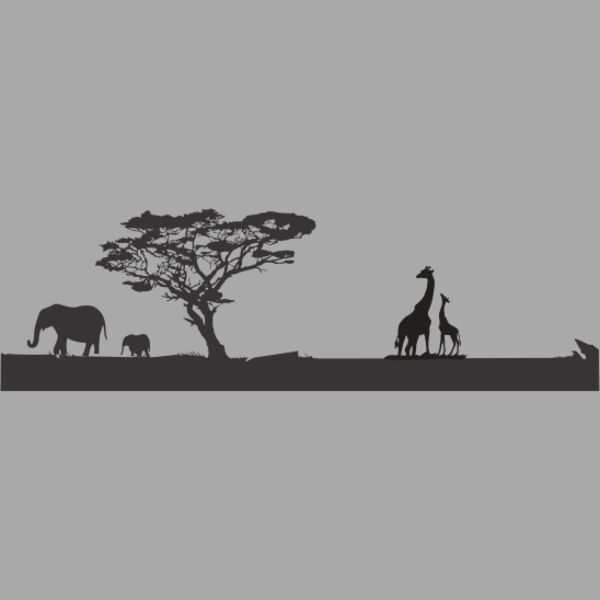 Safari Silhouette Thumbnail