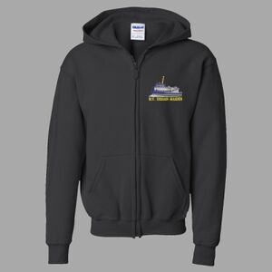Youth Full-Zip Hooded Sweatshirt Thumbnail