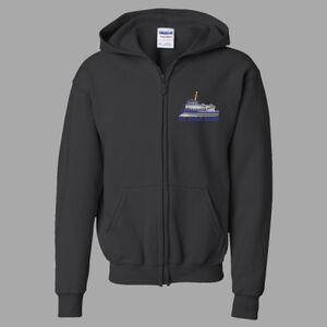 Youth Full-Zip Hooded Sweatshirt Thumbnail