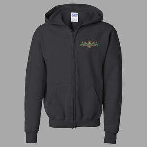 Youth Full-Zip Hooded Sweatshirt Thumbnail