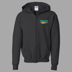 Youth Full-Zip Hooded Sweatshirt Thumbnail