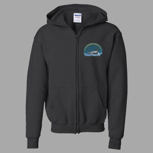 Youth Full-Zip Hooded Sweatshirt Thumbnail