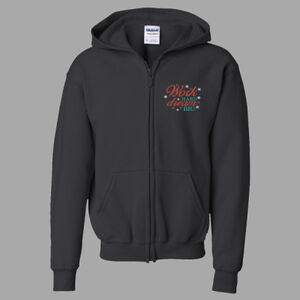 Youth Full-Zip Hooded Sweatshirt Thumbnail